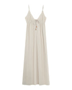 Robe Longue Raja - Ecru
