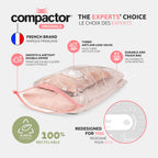 Lot 2 Sacs Rangement Sous Vide Aspispace M+L