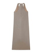 Robe Mi-Longue Rani - Taupe