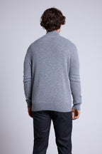 Jersey de cuello alto con cremallera Rayman - Gris oscuro - Hombre