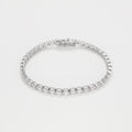 "4 Carat River" Bracelet D4/42 - 375/1000 White Gold