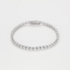 "4 Carat River" Bracelet D4/42 - 375/1000 White Gold