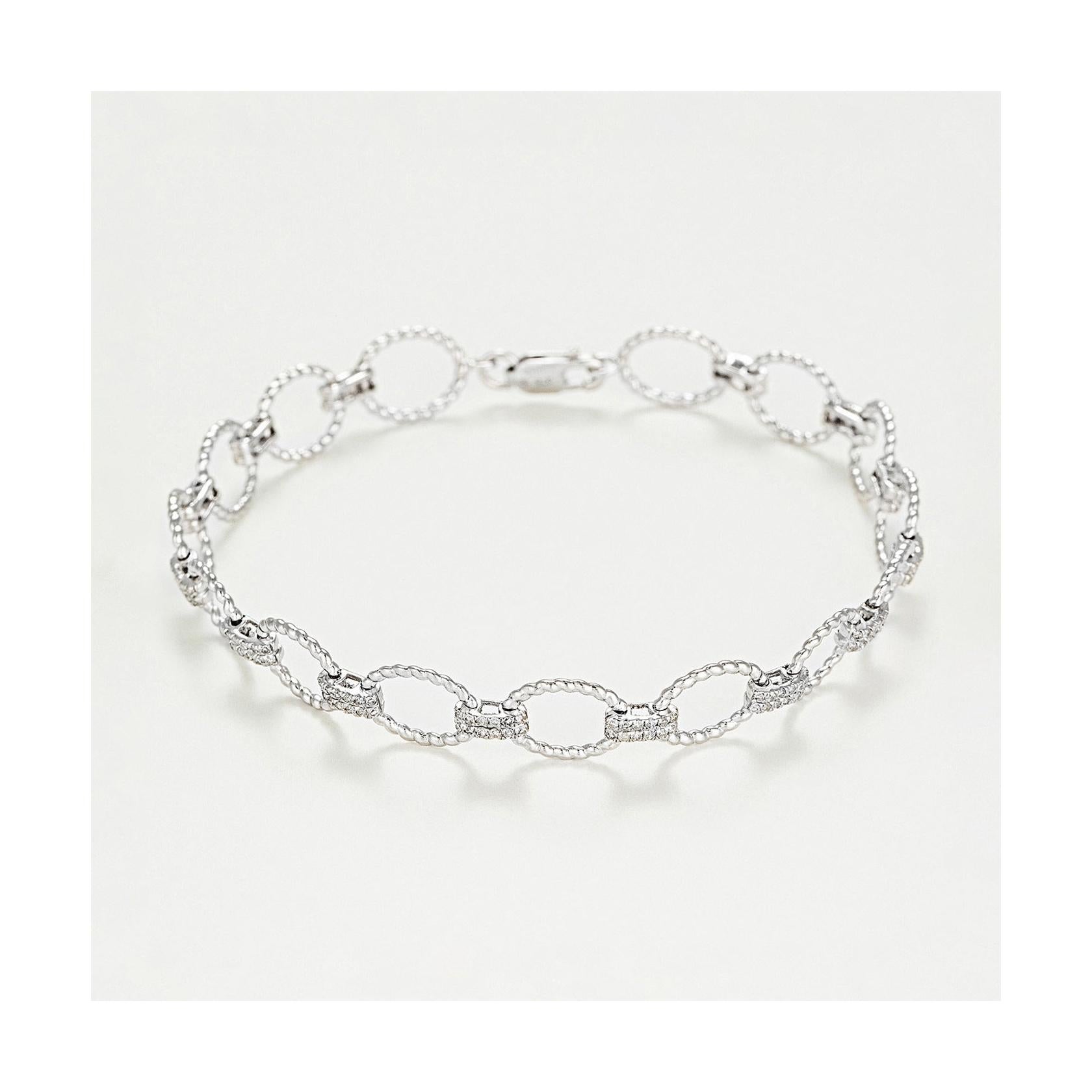 Bracelet Riviére "Encadenada" 0,50Ct/168