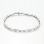 Pulsera "Rang" D0,90 ct/180 - Oro blanco 375/1000