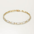 "Ausar" Bracelet D1/252 - 375/1000 Yellow Gold