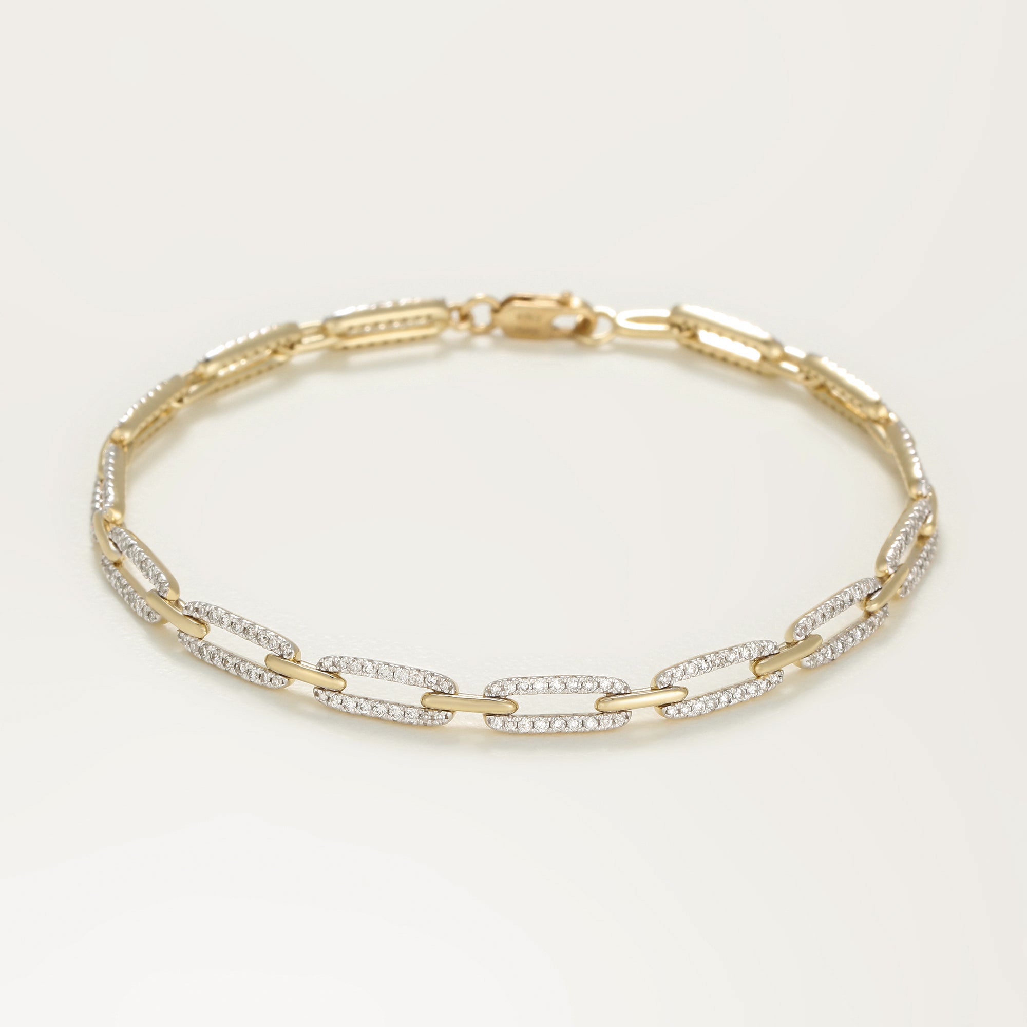 "Ausar" Bracelet D1/252 - 375/1000 Yellow Gold