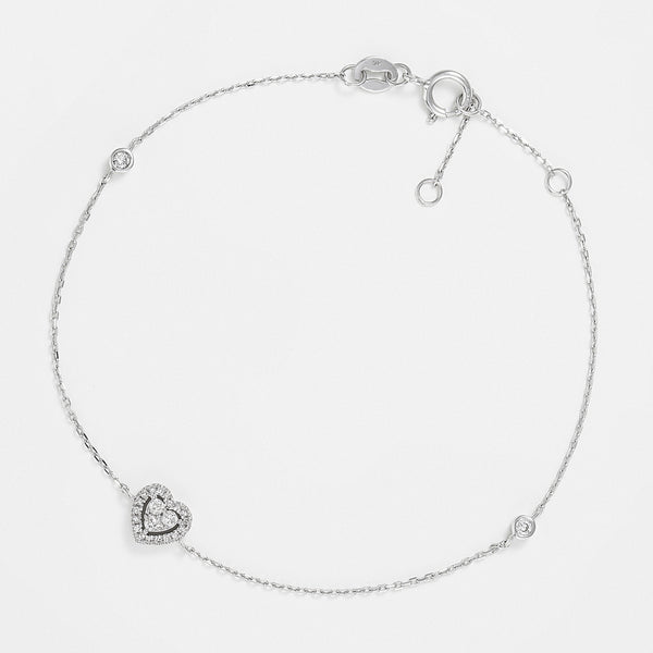 Bracelet "Isis" D0,12/23 - Or Blanc