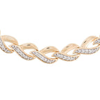 Bracelet Diamants 0,51/115 - Or Jaune 375/1000