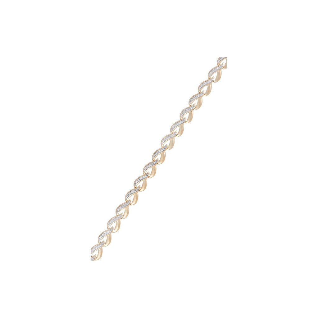 Pulsera de Diamantes 0.51/115 - Oro Amarillo 375/1000