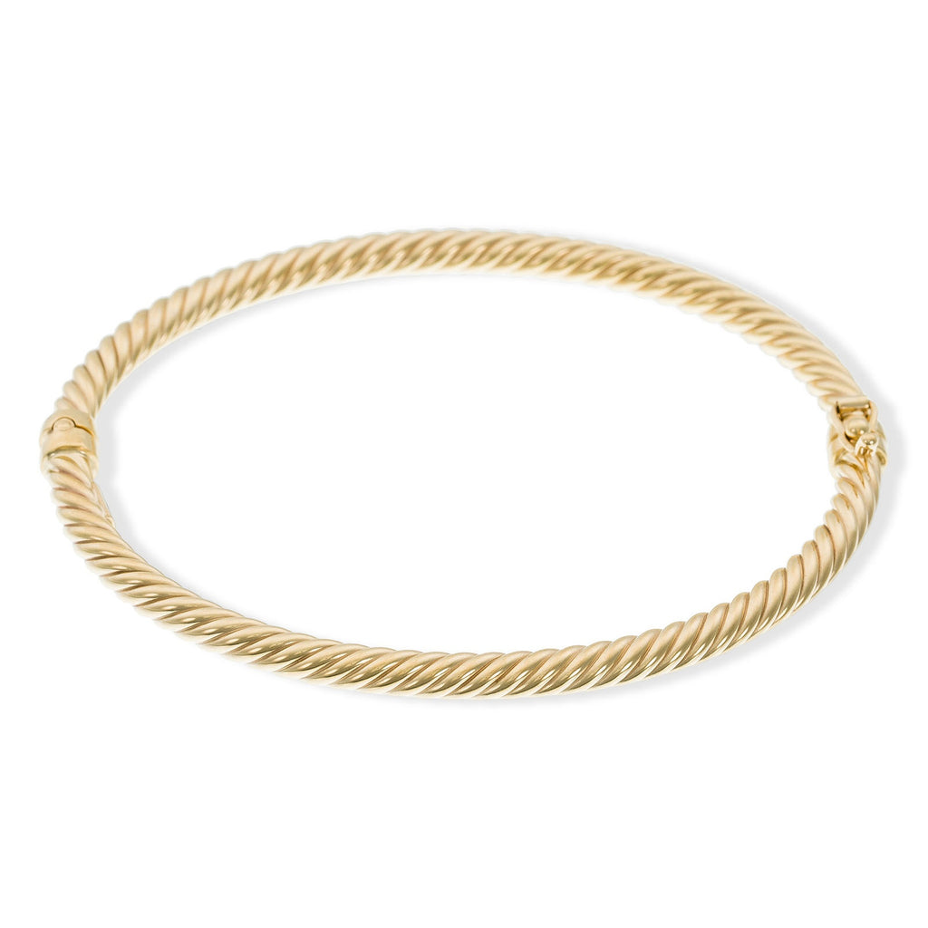"Torsade" Yellow Gold Bracelet 375/1000