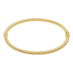 Bracelet"Torsade" - Or Jaune 375/1000
