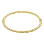 Pulsera "Torsade" de Oro Amarillo 375/1000 - Oro Amarillo 375/1000