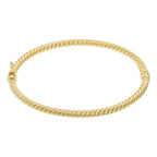 Bracelet"Torsade" - Or Jaune 375/1000