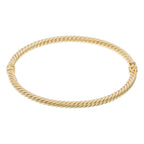 Pulsera "Torsade" de Oro Amarillo 375/1000 - Oro Amarillo 375/1000