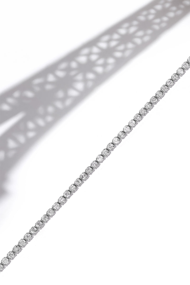 “Sublime Rivière” Bracelet 375/1000 White Gold D1,040/86 - 375/1000 White Gold
