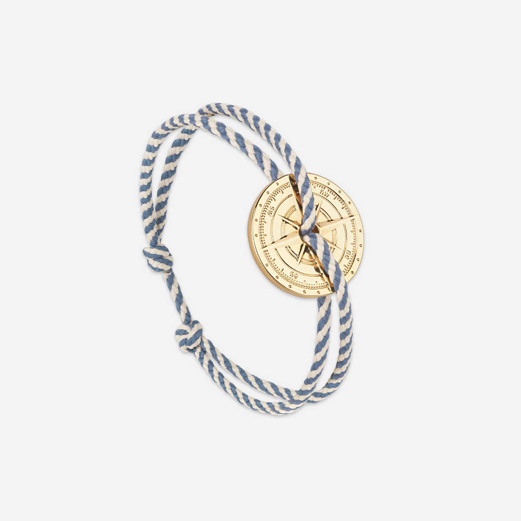Bracelet Grenelle - Beige & Bleu