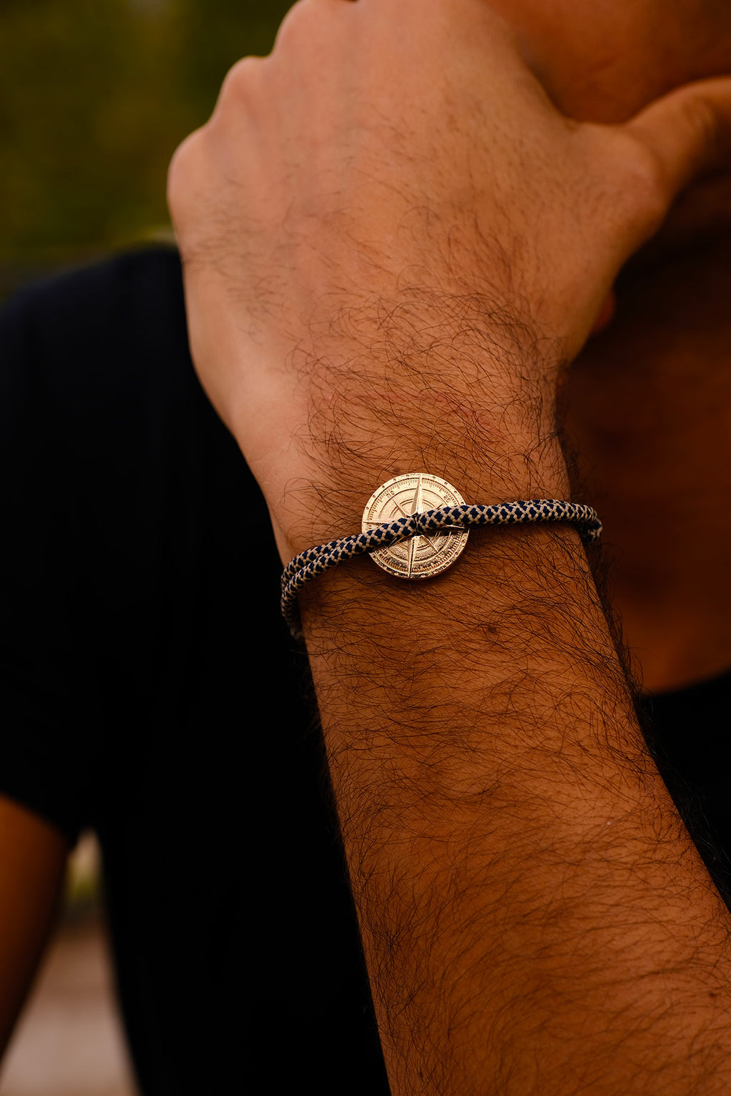 Bracelet Grenelle - Beige & Bleu