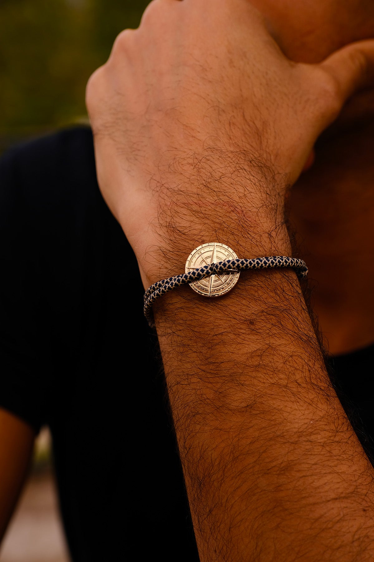 Bracelet Grenelle - Beige & Bleu