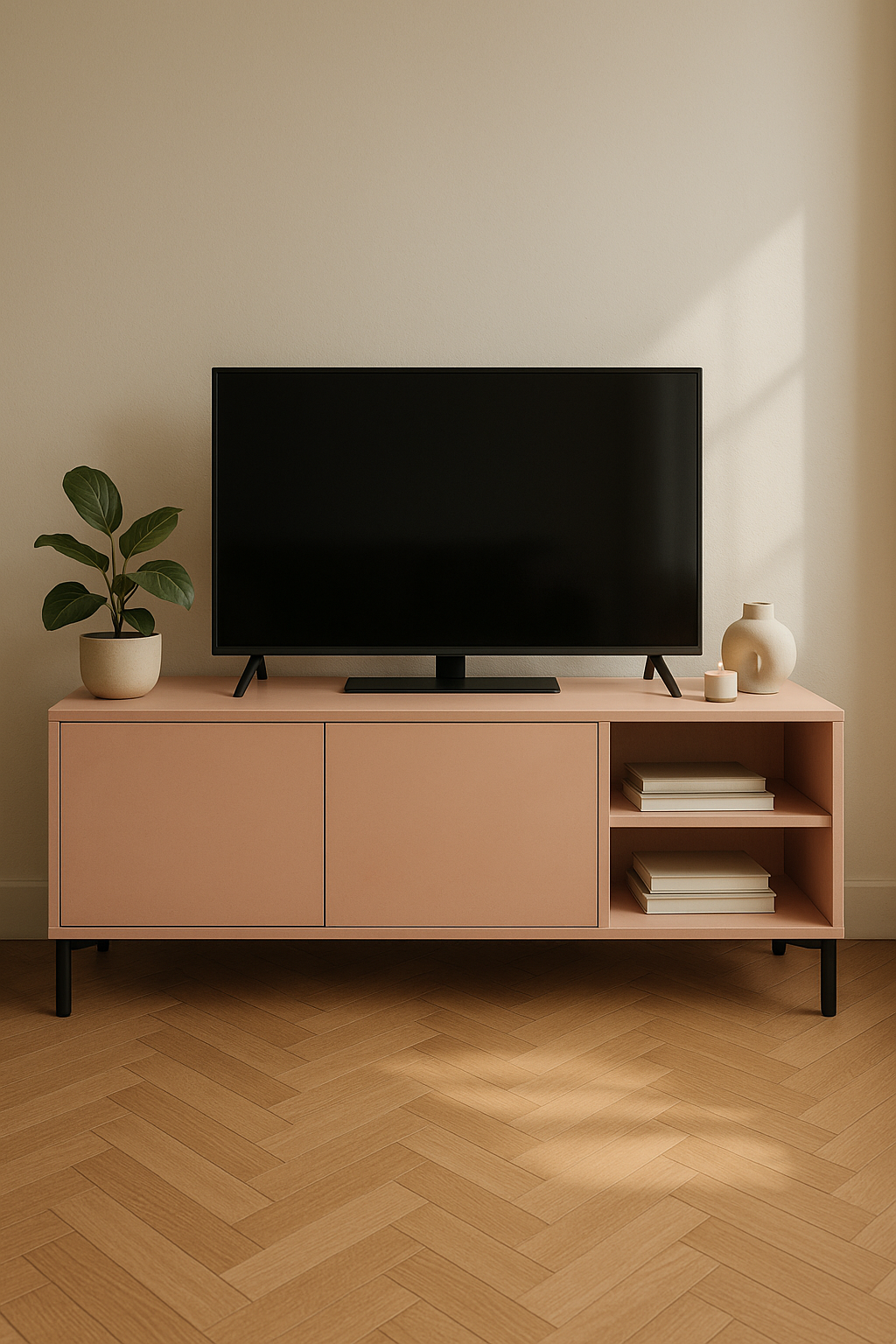 Mirko TV Unit 113 cm "Pink"