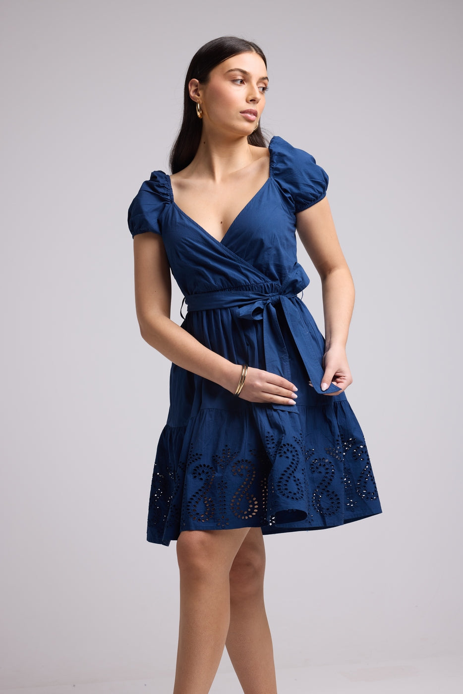 Robe Courte - Rebecca - Navy