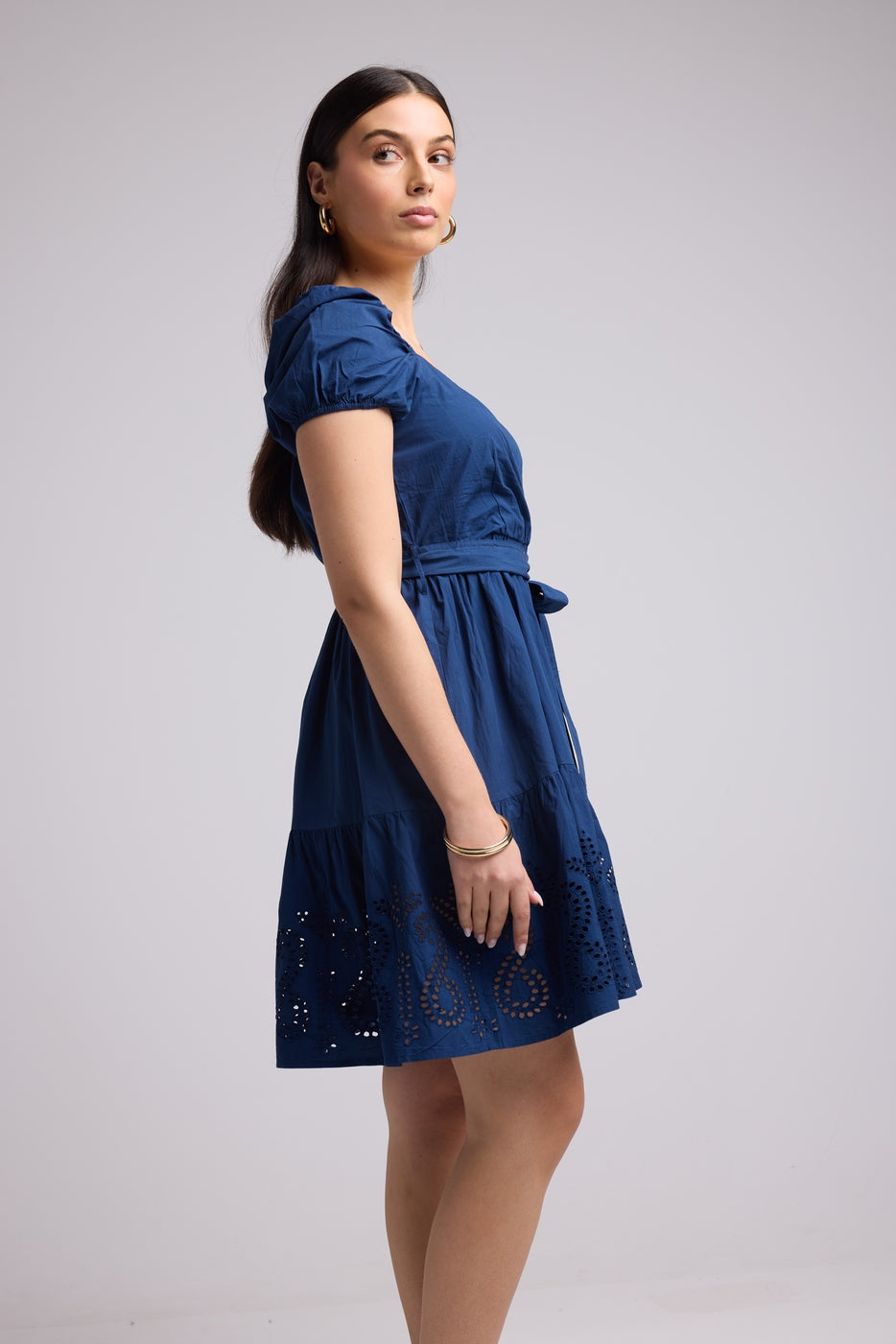 Robe Courte - Rebecca - Navy