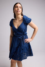 Robe Courte - Rebecca - Navy