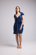 Robe Courte - Rebecca - Navy