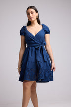 Robe Courte - Rebecca - Navy
