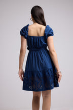 Robe Courte - Rebecca - Navy