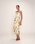 Robe Mi-Longue Rebecca - Ecru