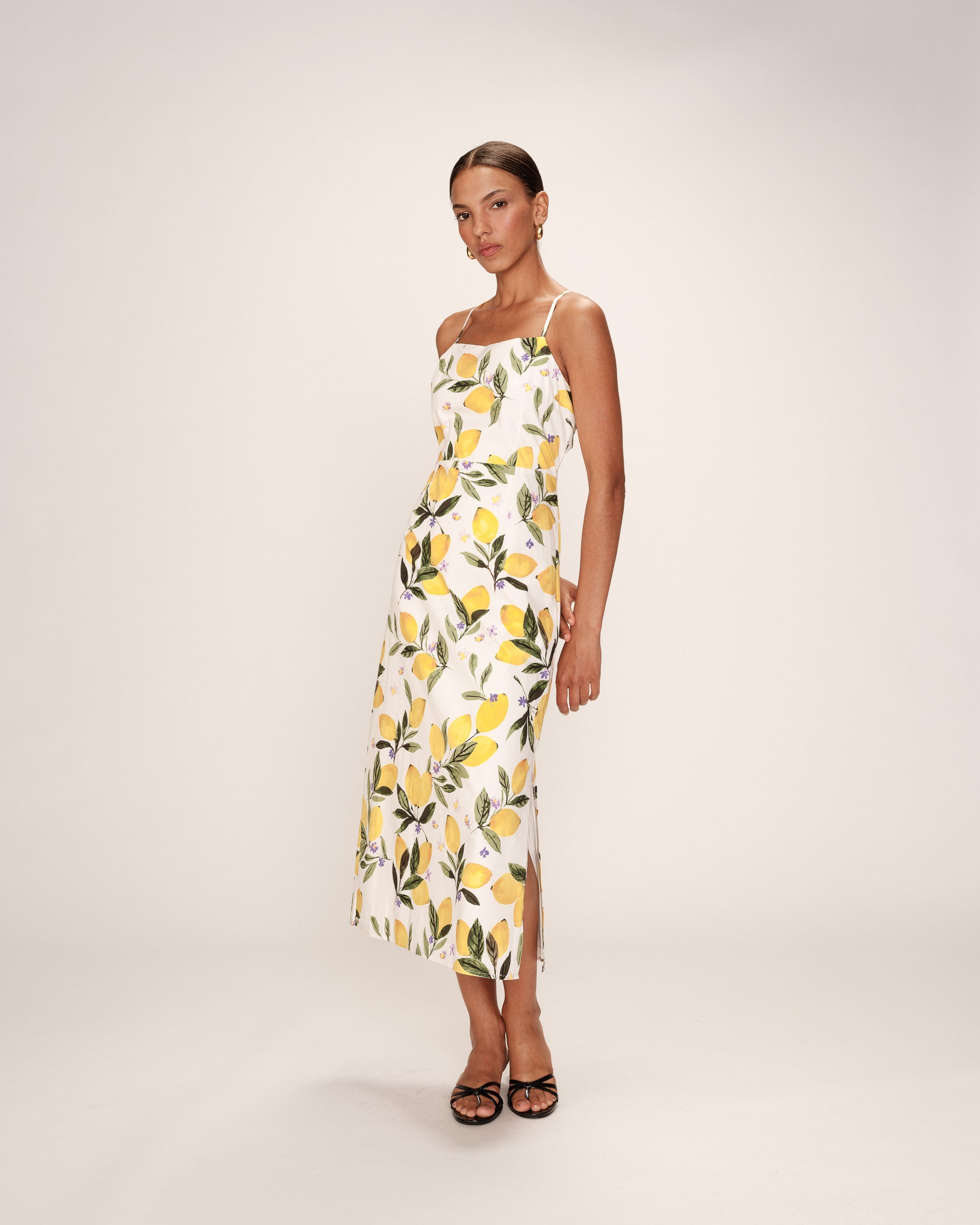 Robe Mi-Longue Rebecca - Ecru