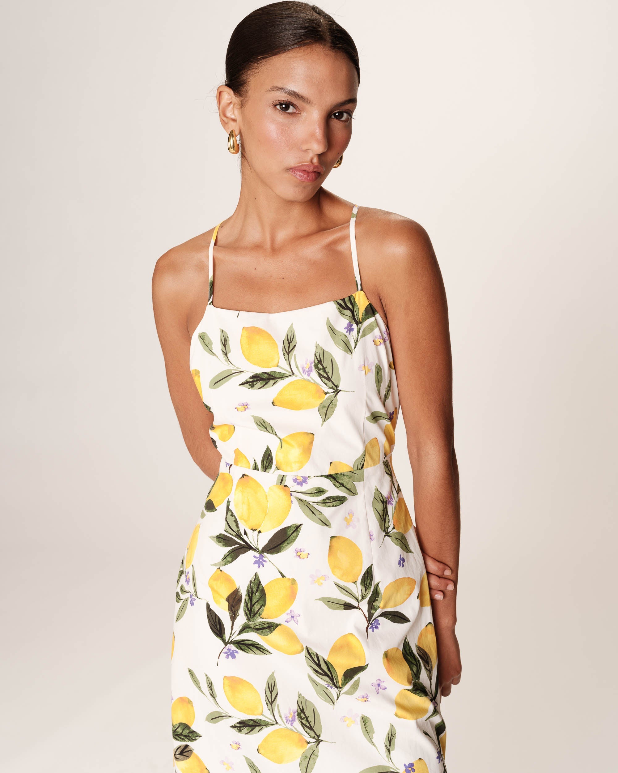 Robe Mi-Longue Rebecca - Ecru