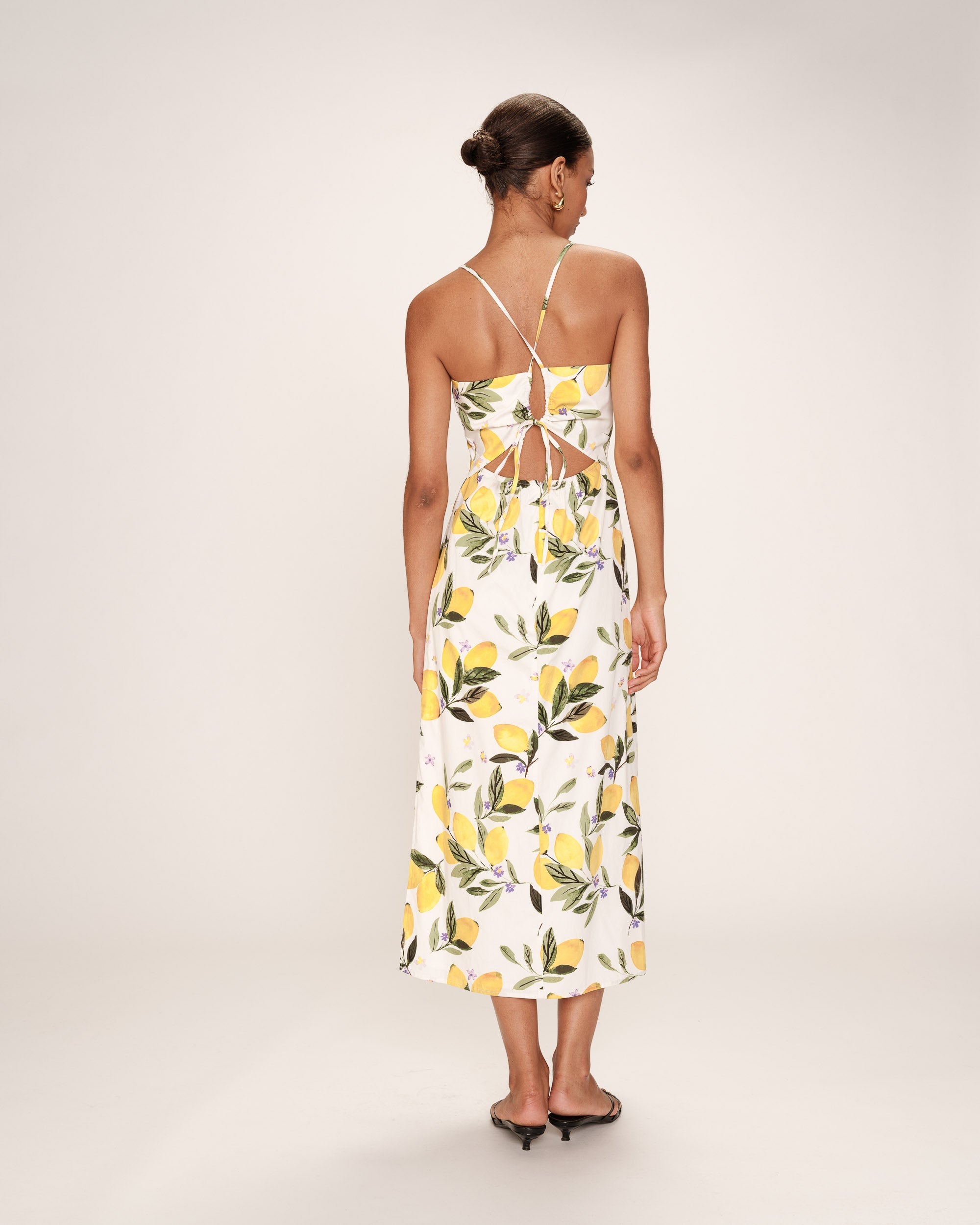 Robe Mi-Longue Rebecca - Ecru