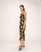 Robe Mi-Longue Rebecca - Noir