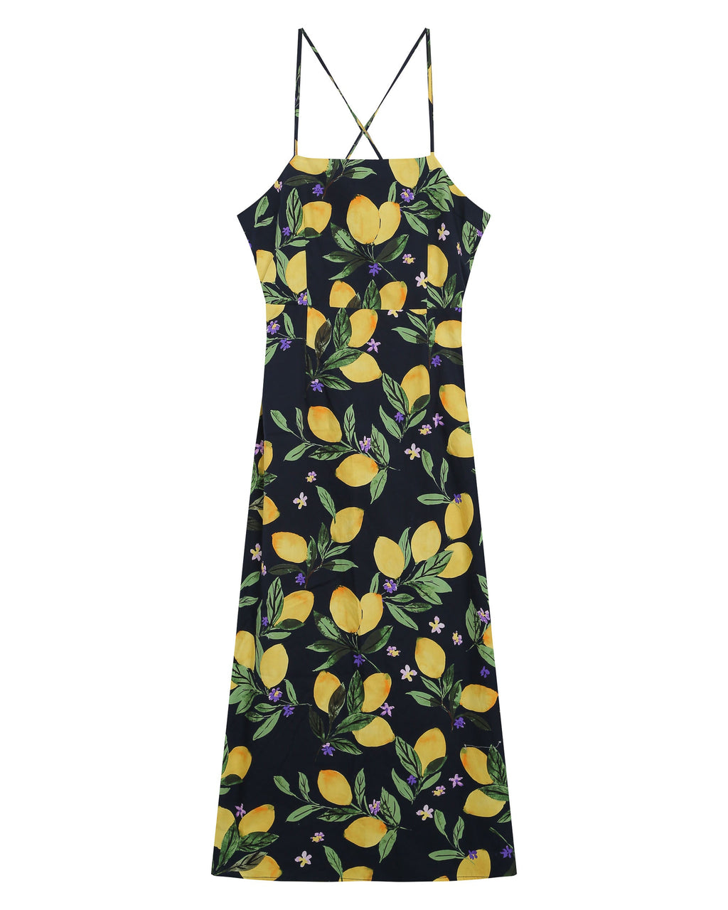 Robe Mi-Longue Rebecca - Noir