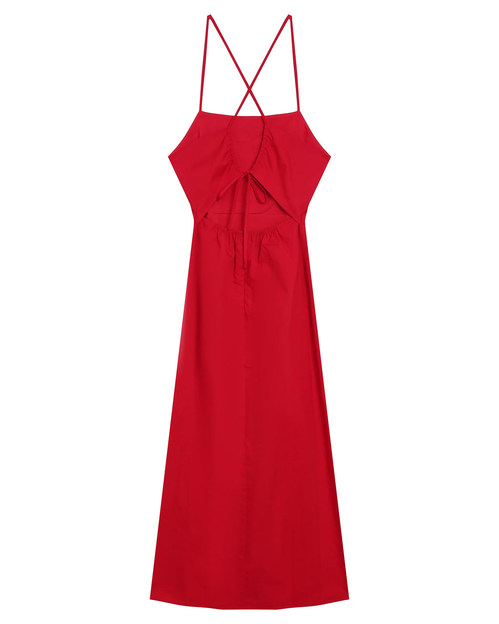 Rebecca Midi Dress - Red
