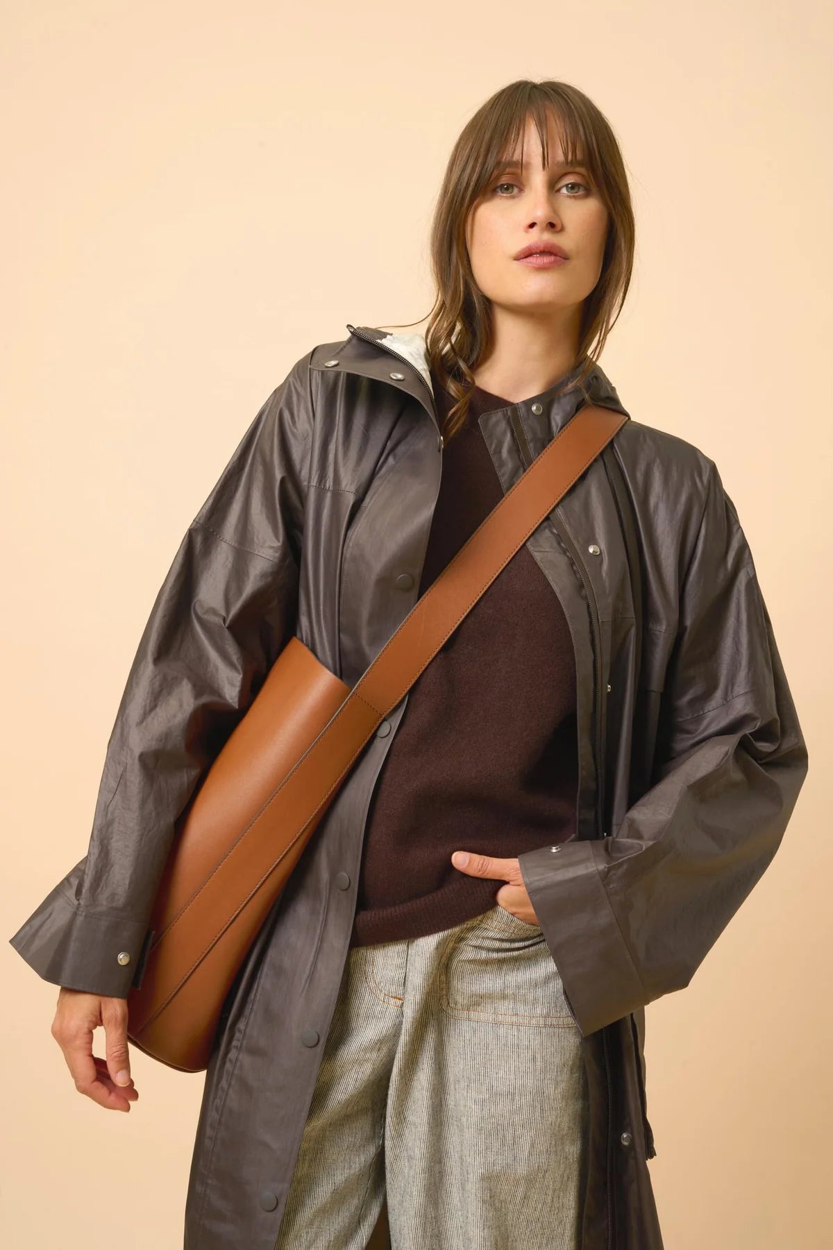 Pull Chauve Souris - Rebecca - Choco
