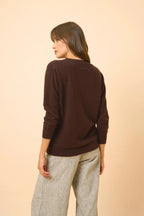 Pull Chauve Souris - Rebecca - Choco