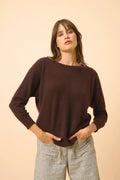 Pull Chauve Souris - Rebecca - Choco