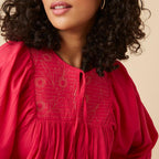 Blouse Regine - Geranium