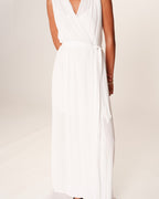 Robe Longue Regis - Ecru