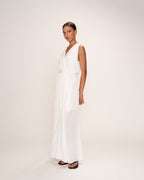 Robe Longue Regis - Ecru