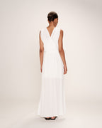 Robe Longue Regis - Ecru