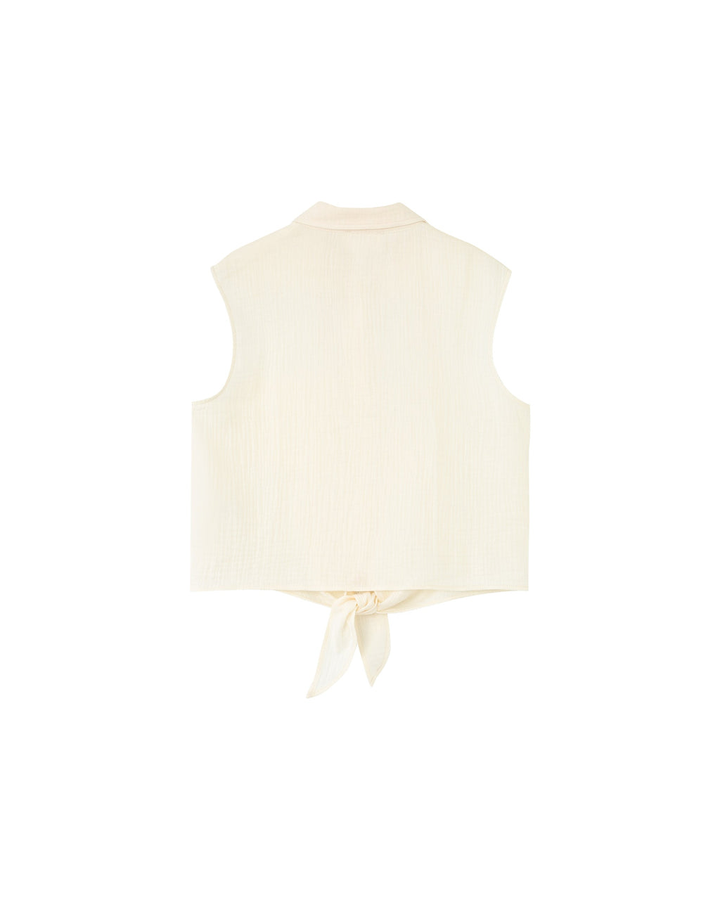 Tied Shirt Ecru Licorice