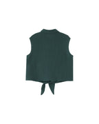 Emerald Tied Shirt Licorice