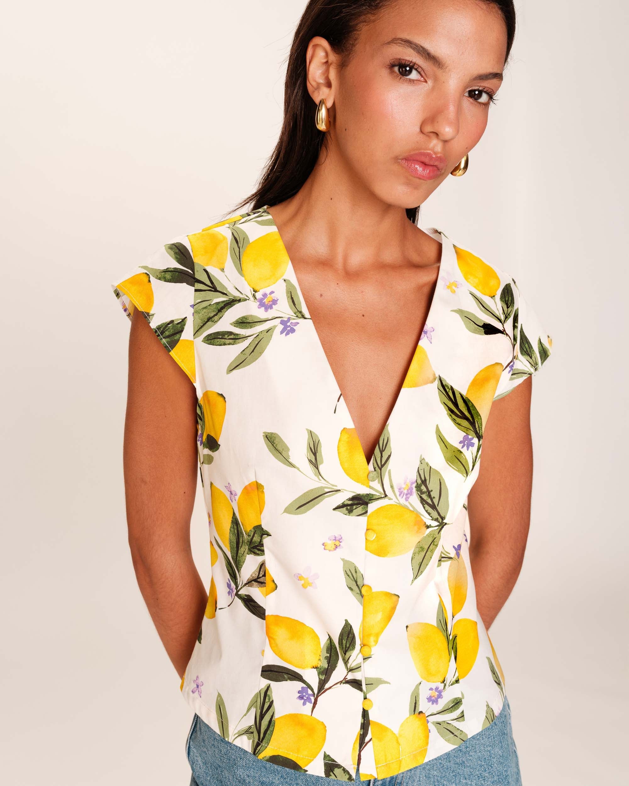Blouse Remy - Ecru