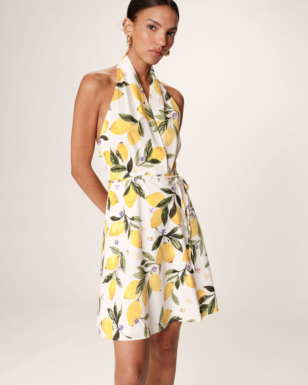 Robe Courte Renata - Ecru