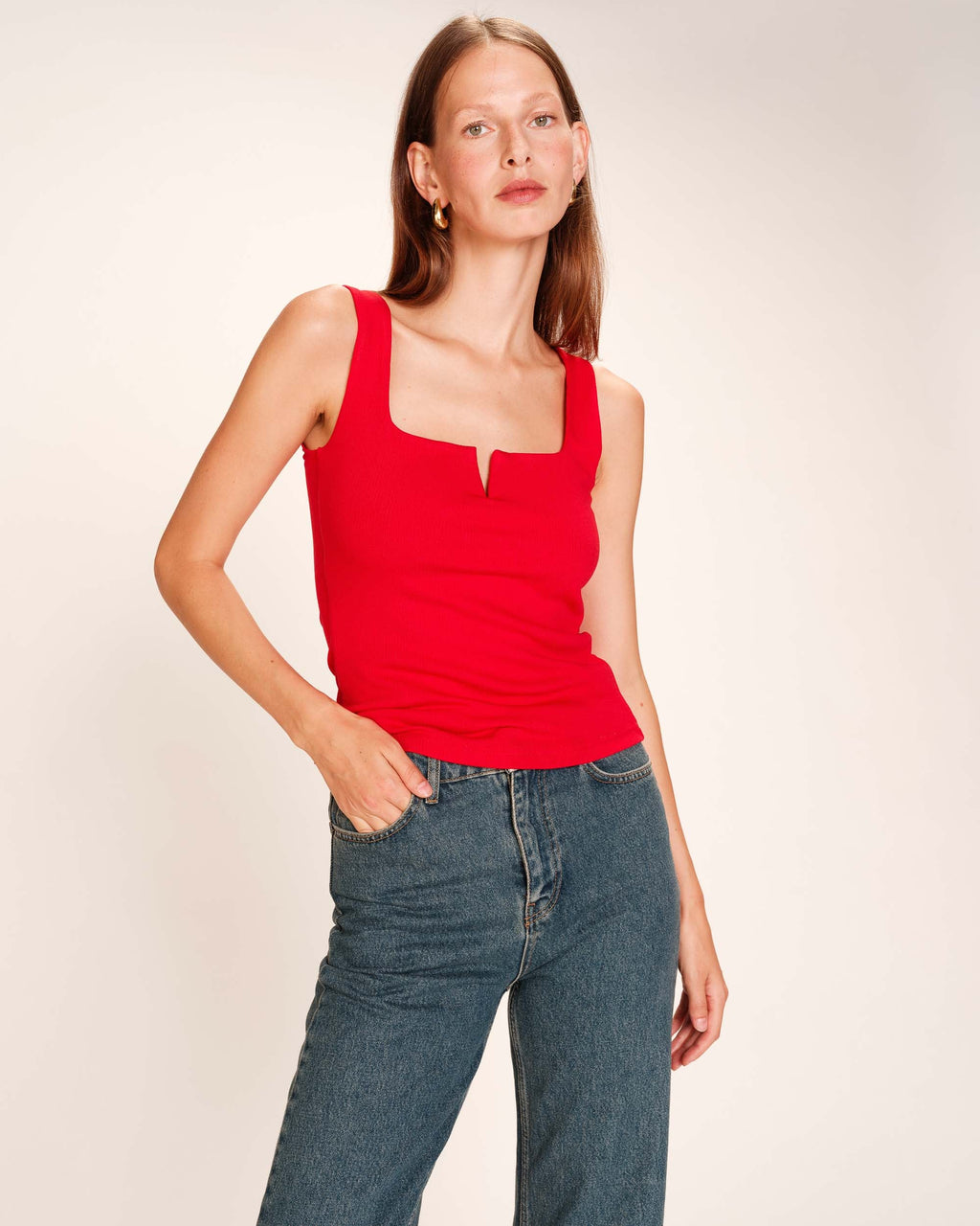 Top Rena - Rouge