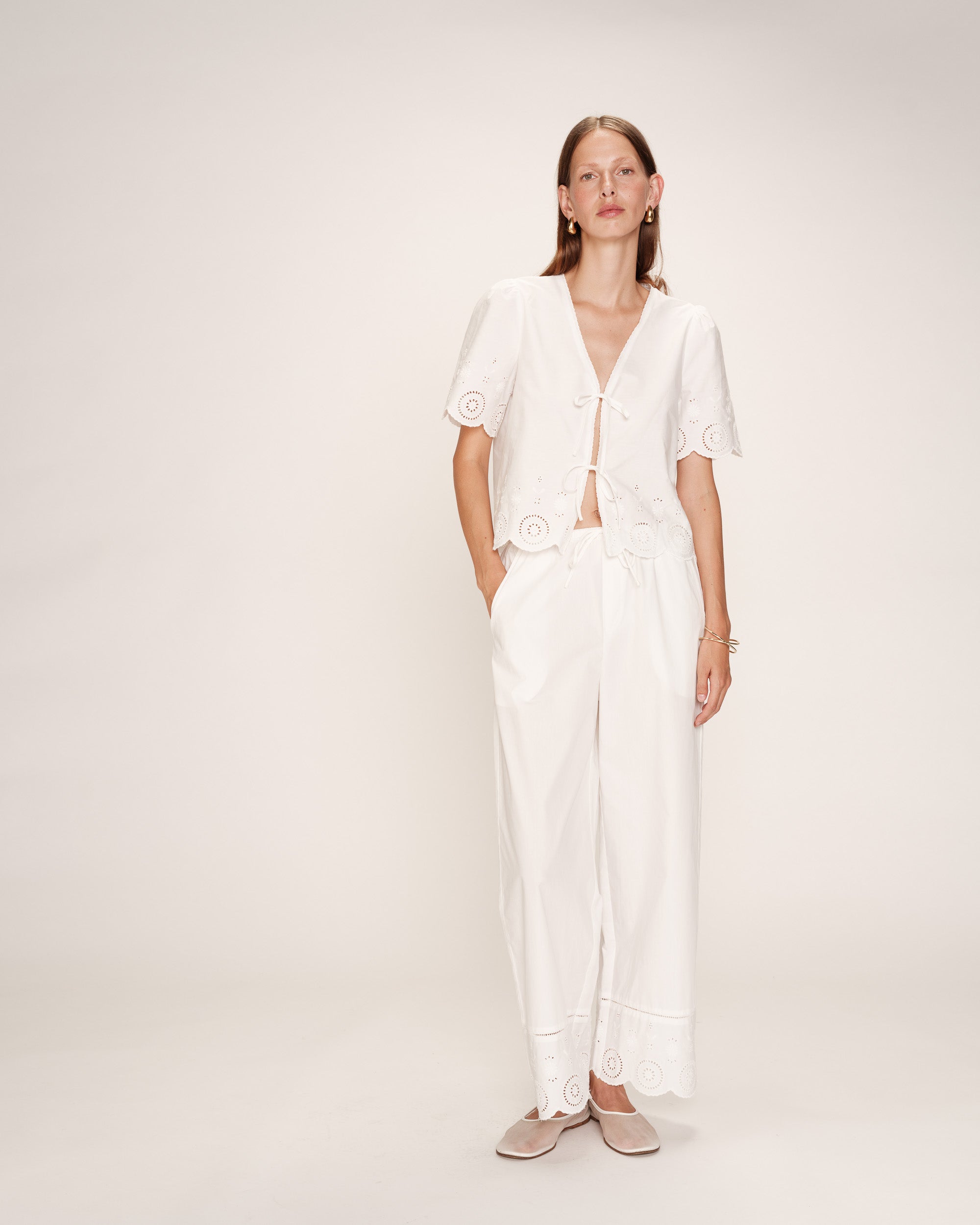 Renoir Trousers - Ecru