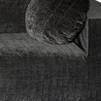 Fauteuil En Velours - Noir